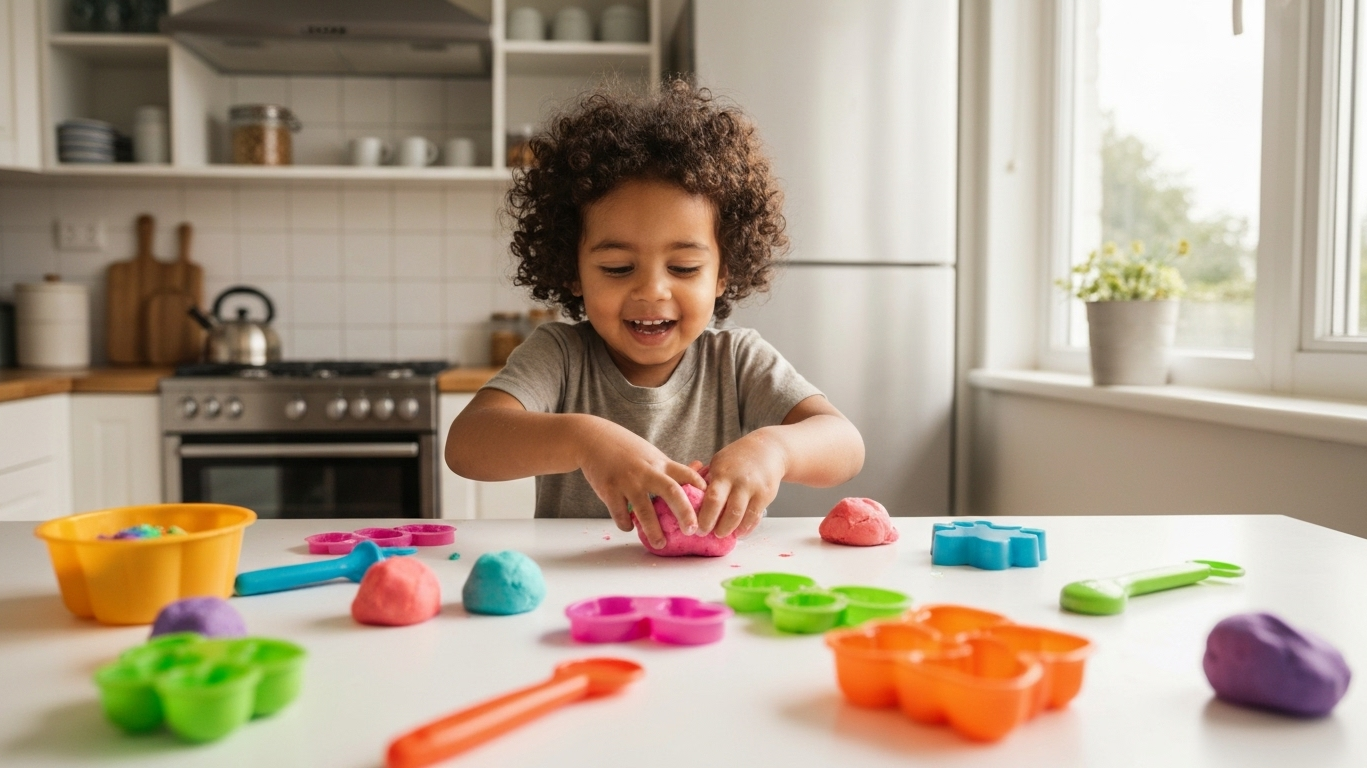 How to Make Cloud Dough: 2-Ingredient Recipe, Tips & Sensory Play Ideas