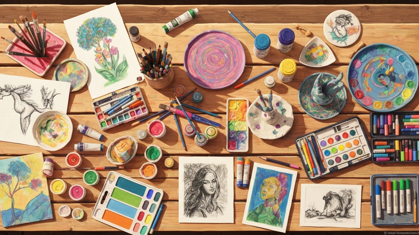 25+ Fun Art Ideas for All Ages (Kids, Teens & Adults)
