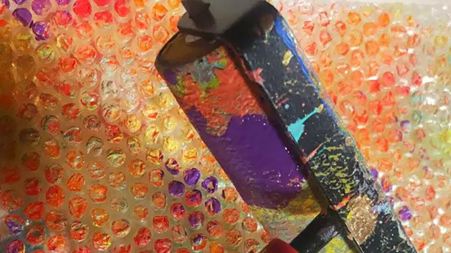 Easy Layers! with Faith Impressions by Keri Sallee - Gel Press