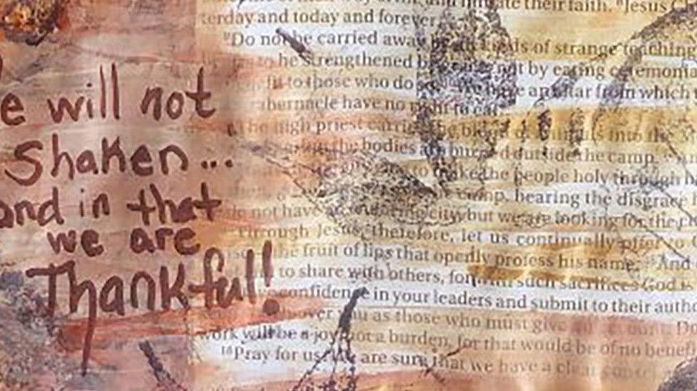 Faithful Sunday: Unshakeably Thankful by Keri Sallee - Gel Press