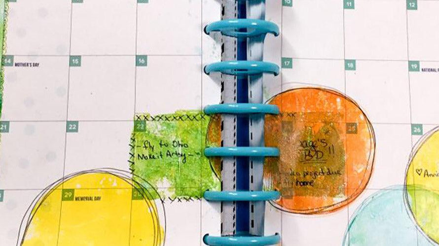 Gel Press Junkie Paper Planner Addict by Cheryl Boglioli - Gel Press