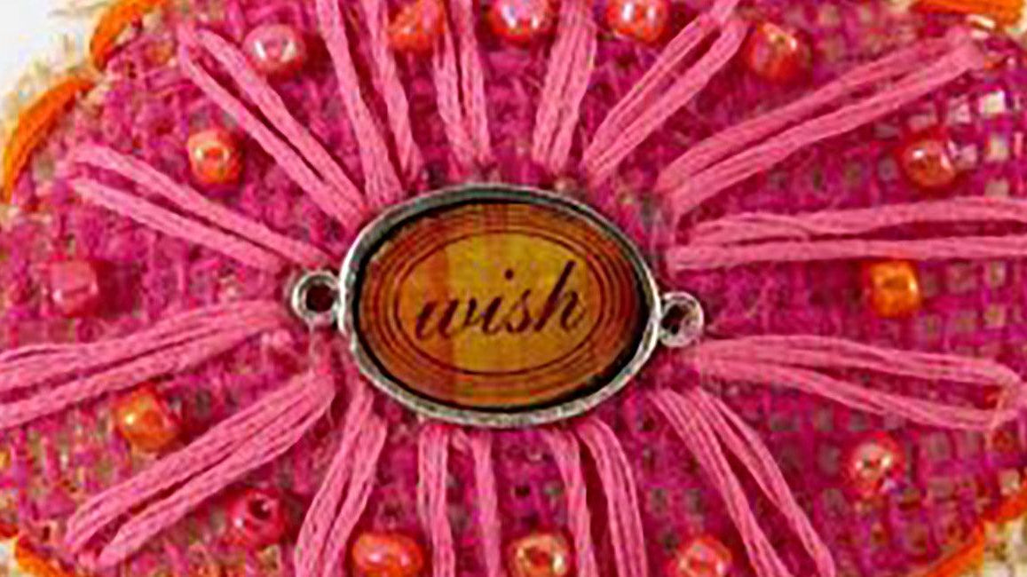 Handmade Embellishments with Burlap & Gel Press Petites by Kathy Adams - Gel Press