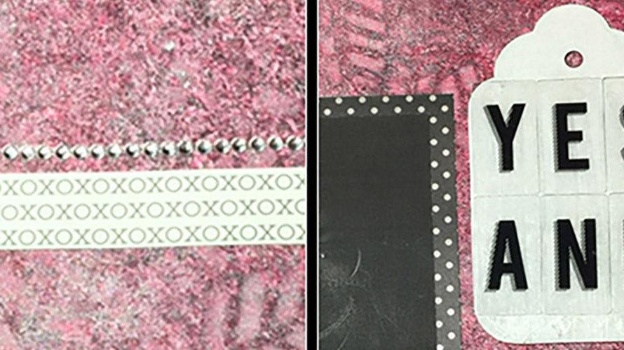 Say “Yes And!” to Scrapbook Backgrounds by Jen Kitchen - Gel Press