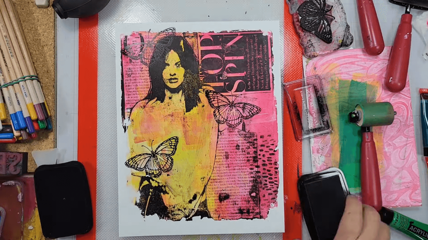 The Art of Image Transfer in Monoprinting - Gel Press