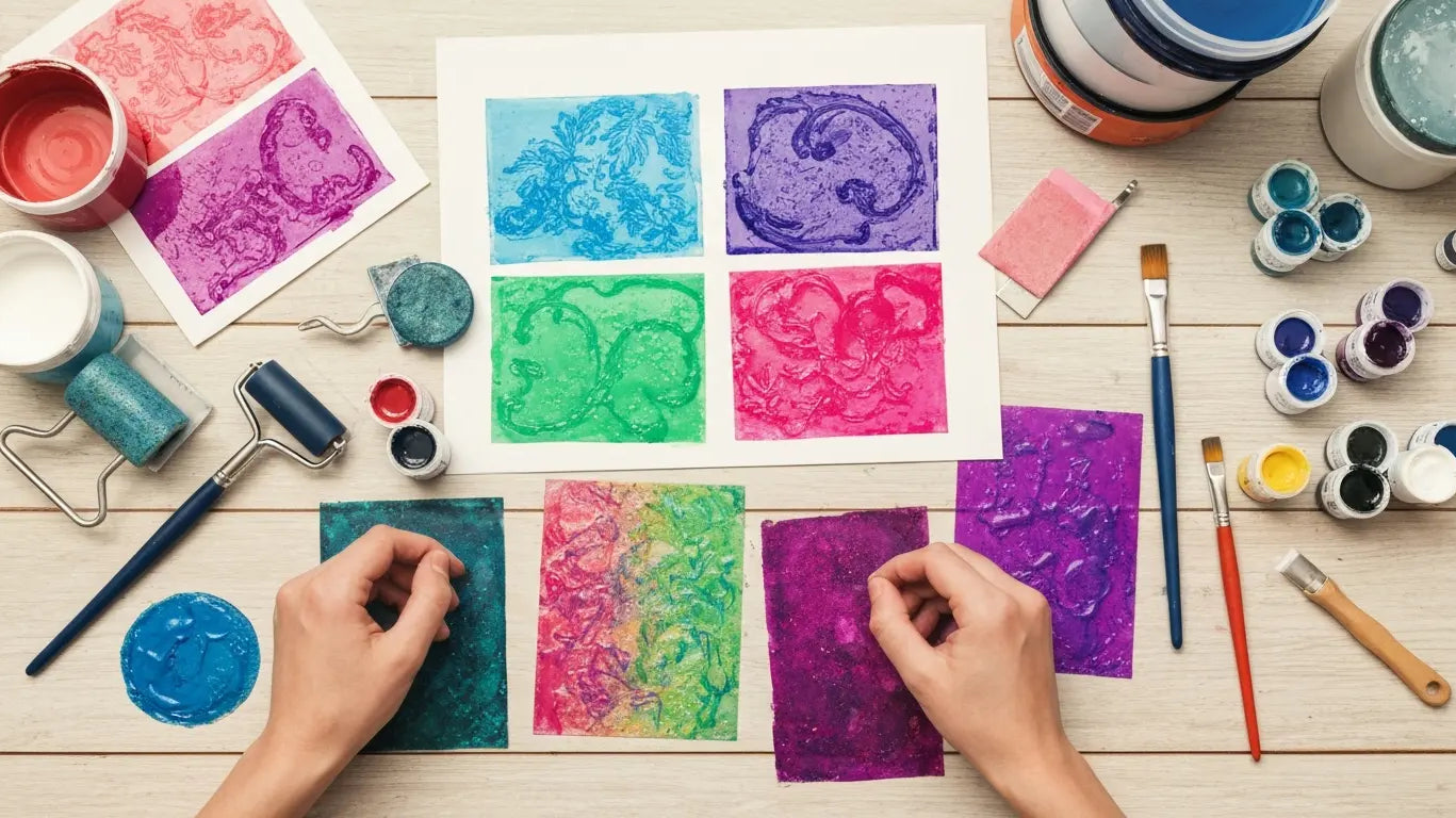 What is Gel Printing? A Beginner's Complete Guide