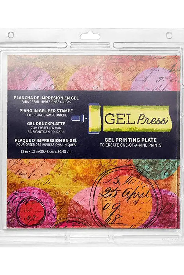 12 x 12 Plate - Gel Press