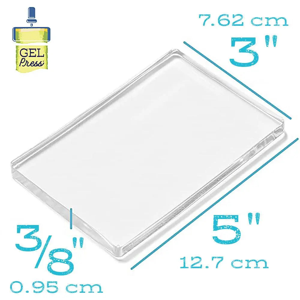 3 x 5 Plate - Gel Press