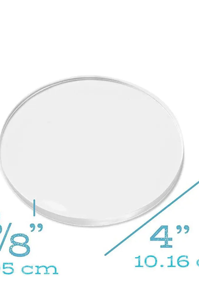 4" Round Plate - Gel Press