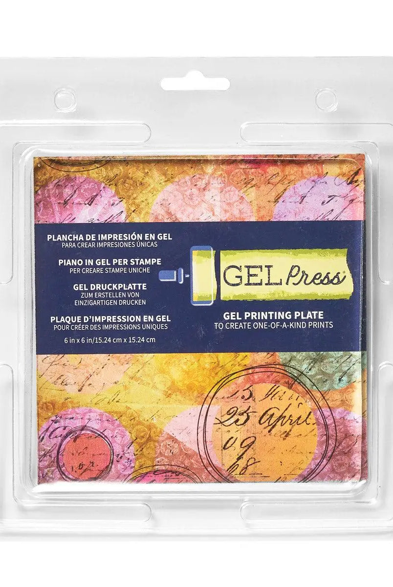 6 x 6 Plate - Gel Press