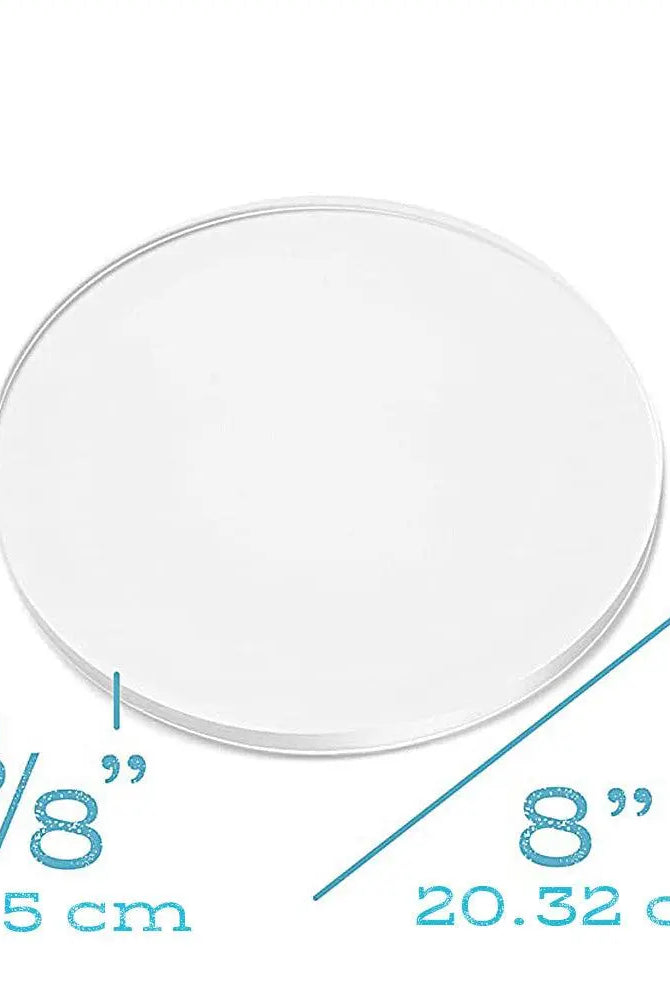 8" Round Plate - Gel Press