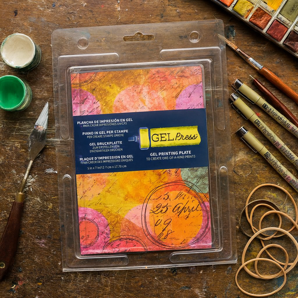 Gel Printing Plates: What They Are, How They Work & Why Artists Love Them