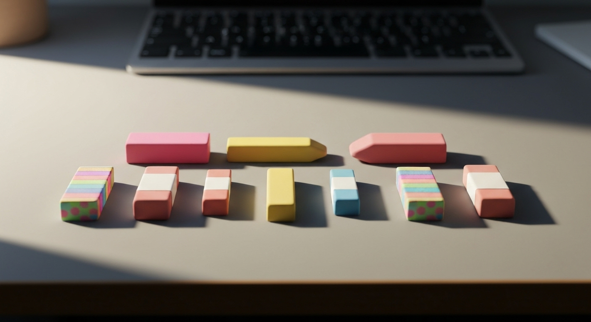 What Are Erasers Made Of? - Gel Press