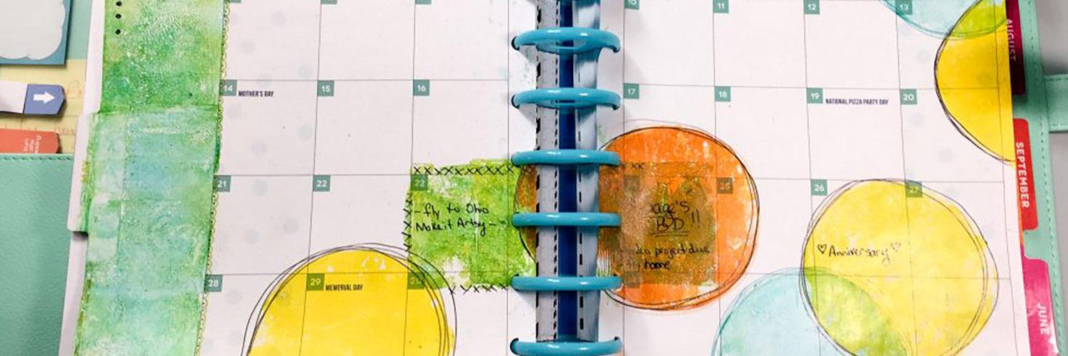 Gel Press Junkie Paper Planner Addict by Cheryl Boglioli - Gel Press