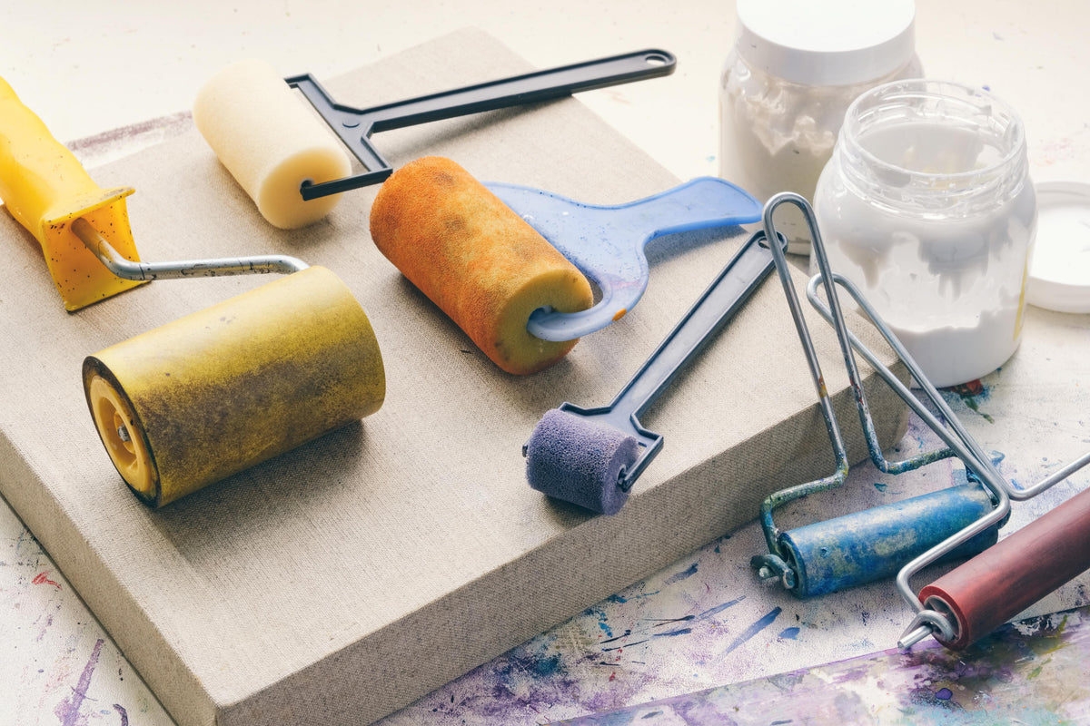 Printaking Tools What is a Brayer? | Printmaking Tools Explained | Gel Press - Gel Press