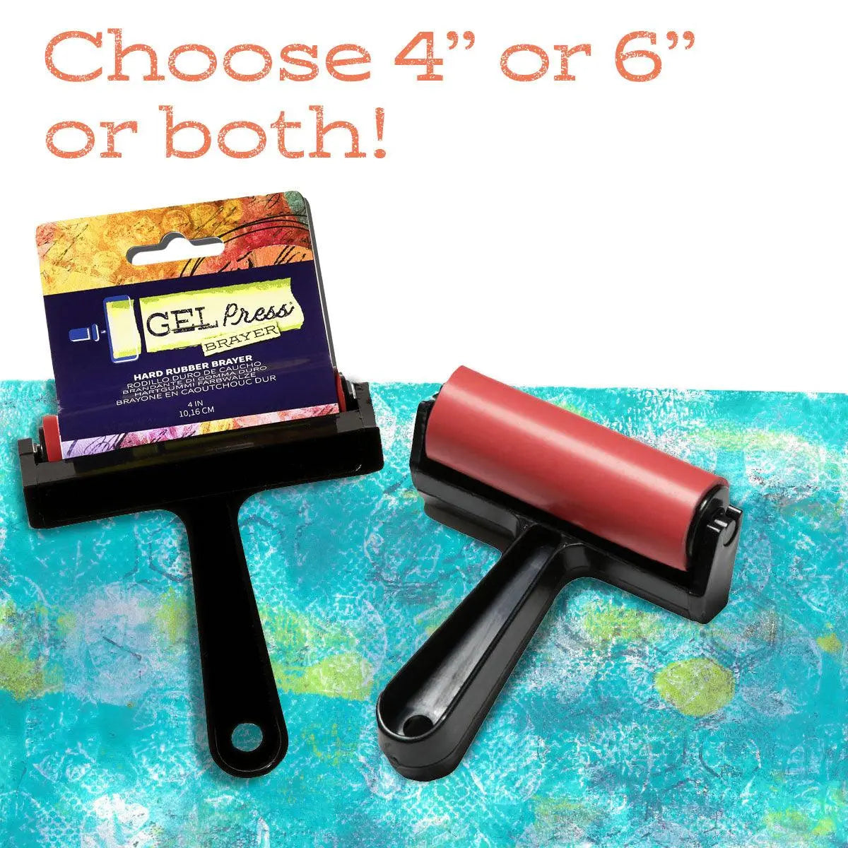 4" Economy Brayer - Gel Press