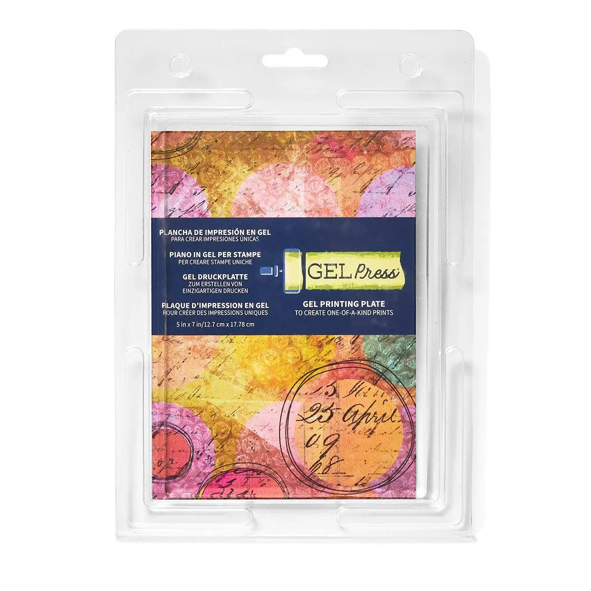 5 x 7 gelli printing plate in packaging 