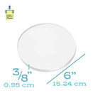 6" Round Plate - Gel Press