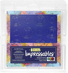 7 x 7 Repeating Circles Impressable - Gel Press