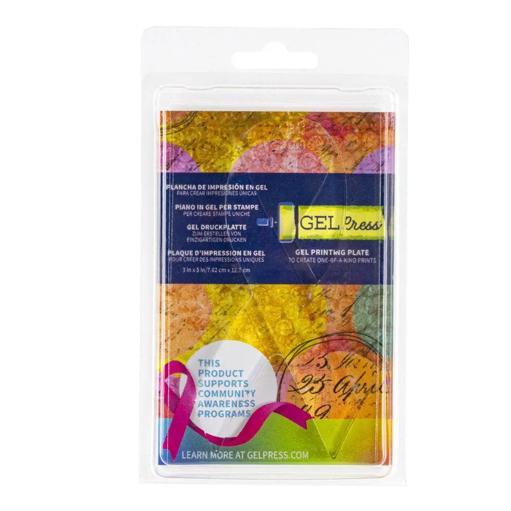 Awareness Ribbon Plate - Gel Press