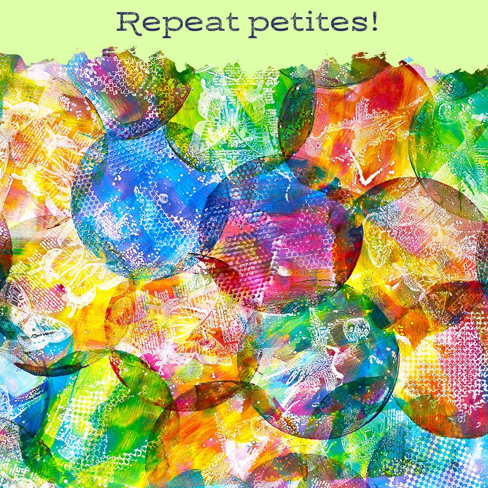 Petites Set A - Circle Square Triangle - Gel Press